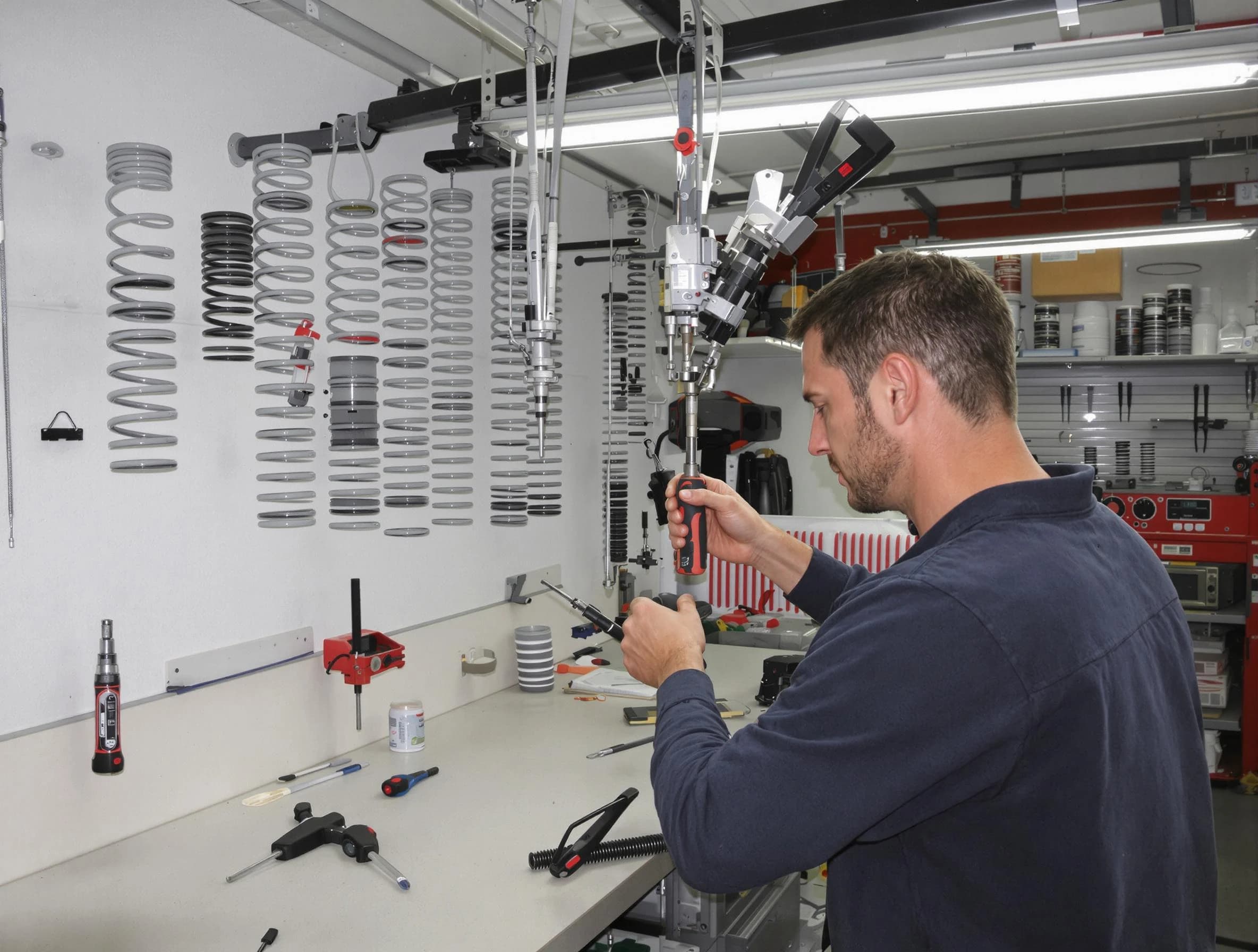 Sun City West Garage Door Repair safety certified technician performing precision spring replacement in Sun City West